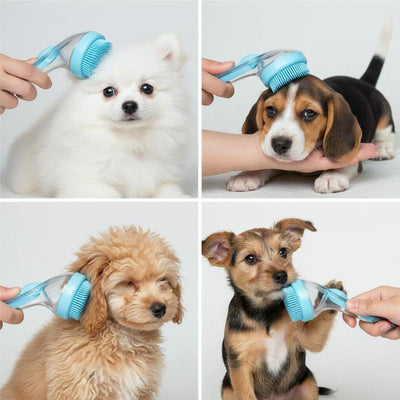 2-in-1 Pet Shower Scrubber & Shampoo Sprayer