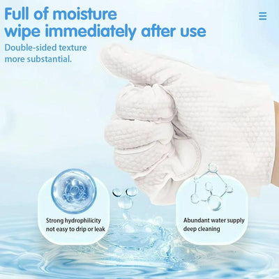 Rinseless Pet Bath Gloves