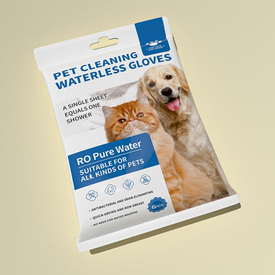 Rinseless Pet Bath Gloves